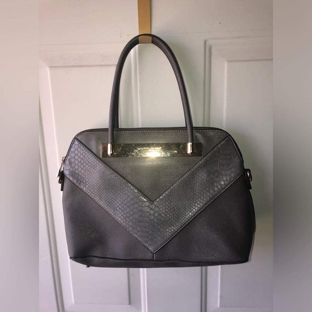 David Jones Paris gray handbag